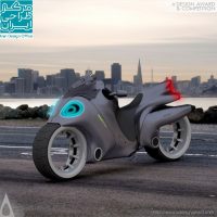 طراحی مفهومی برای آینده در مسابقات A’ Design Award 2018 موتور سیکلت xBike2043